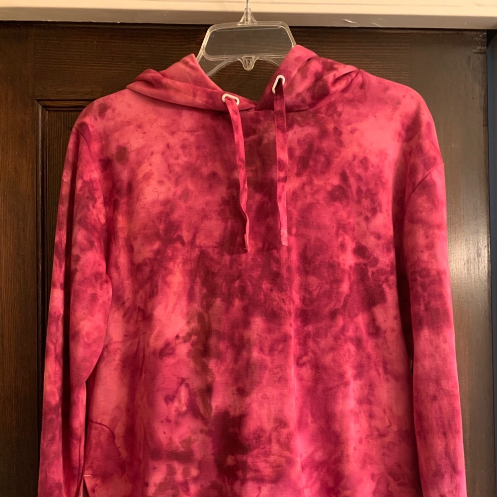 Custom tie dyed hoodie